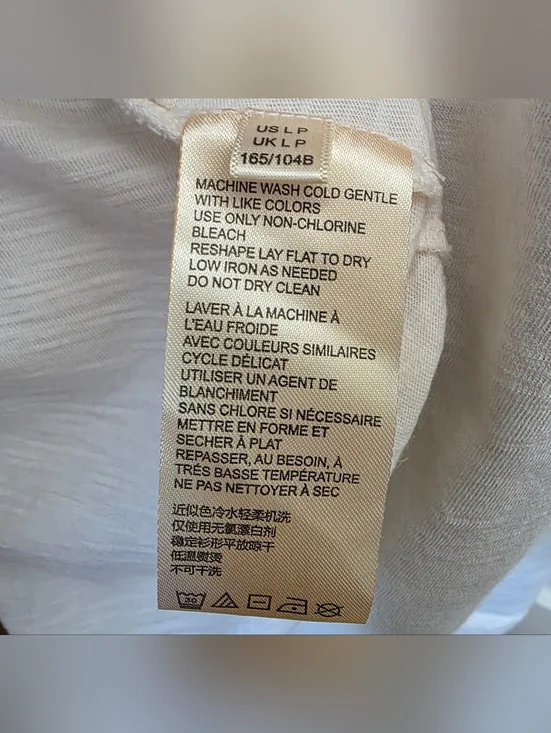 Maeve White Sleeveless Tank with Multicolor Badge Prints - Picture 9 of 9